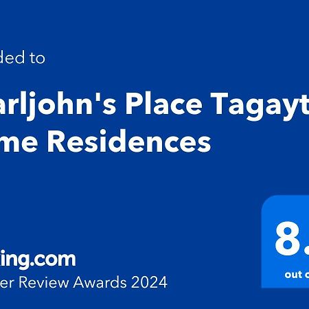 Pearljohn'S Place Tagaytay Prime Residences Tagaytay City Exteriör bild