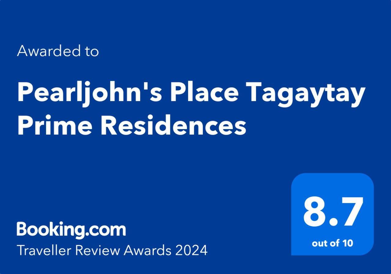Pearljohn'S Place Tagaytay Prime Residences Tagaytay City Exteriör bild